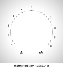 On background isolated object abstract control volume
