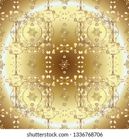 On beige and neutral colors. Can be used for cards, invitations, save the date cards and many more. Vector illustration. Vector abstract pattern page for antistress.