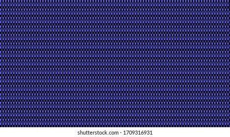 Auf schwarzem Hintergrund wechseln sich dunkel und hellviolett orbitale Linien in horizontalen Linien ab.