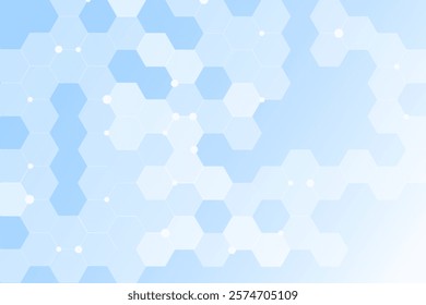 on blue background Abstract technology background