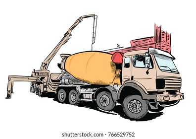 on the building site