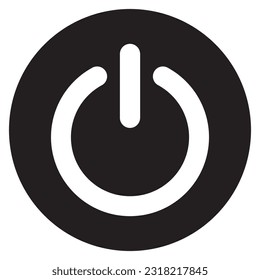 on button icon vector template illustration logo design