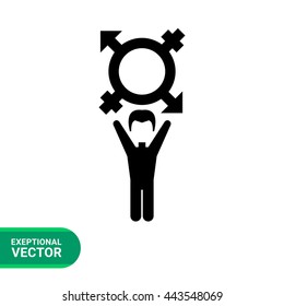 On Coming Out Simple Icon