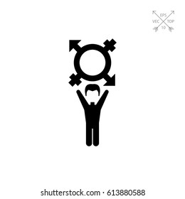 On Coming Out Simple Icon