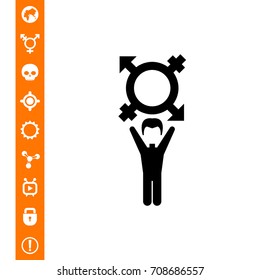 On Coming Out Simple Icon