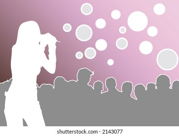 on the concert