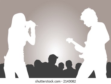 on the concert