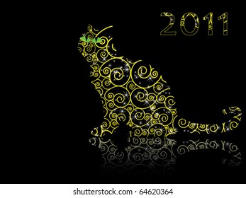  On the eastern calendar 2011 - the year the cat