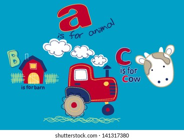 On the farm