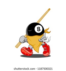 On fire Eight ball, Suitable for mascot or your community/club logo, And suitable printed on your T-Shirt.