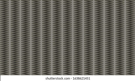 On a gray background are horizontal and inclined strips that create the appearance of springs.