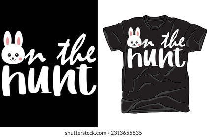 On The Hunt Scooter Shirt, EasterShirt, Easter Scooter Shirt, Easter Scooter Bunny Eggs Tee, EasterCouple T, Easter Family Matching Shirt