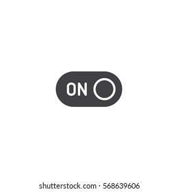 on icon. sign design