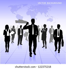 on the image abstract business a background is presented