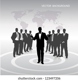 on the image abstract business a background is presented