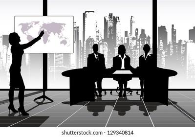 on the image the presentation is presented business