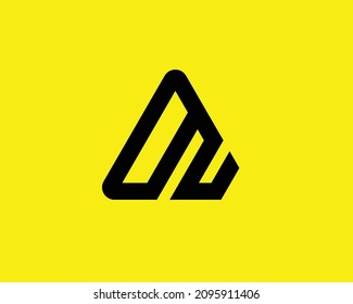 ON letter logo design vector template
