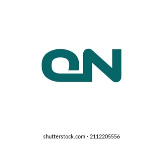 ON letter logo design vector template