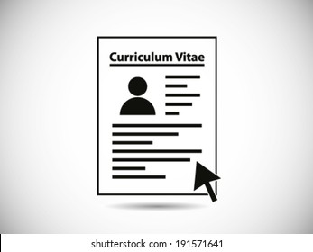 On line Curriculum Vitae
