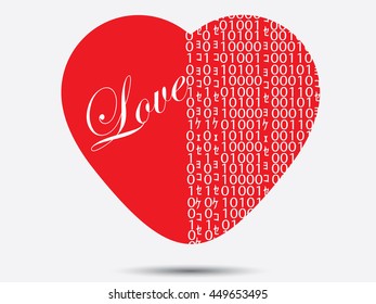 On line dating Love.Vector