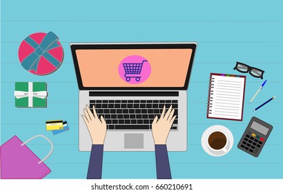 On line shopping