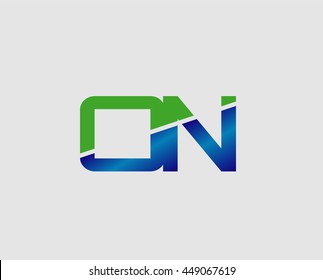 on logo
