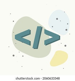 auf mehrfarbigem Hintergrund. Ebenen gruppiert für einfache Bearbeitungs-Illustration. Für Ihr Design.