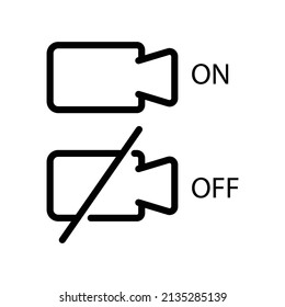 314 Turn off camera button Images, Stock Photos & Vectors | Shutterstock
