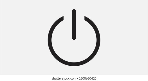 On, off icon. Power switch icon.  On/Off switch icon. Vector illustration icon.