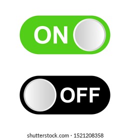 On Off Icon Switch Button Vector Stock Vector (Royalty Free) 1521208358 ...