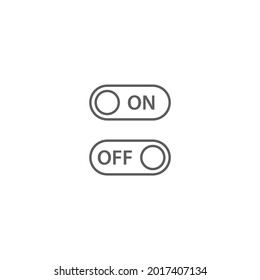 on and off icon switch button switch vector pattern