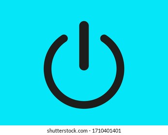 en off icono vector EPS 10