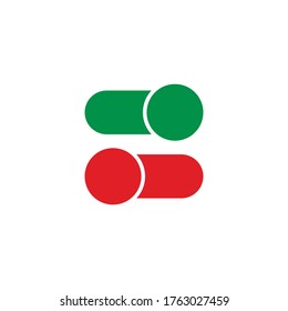 On-Off-Symbol-Vektorsymbol
