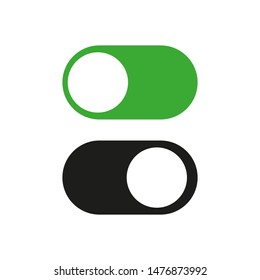 Green On Off Switch Slider Icon Stock Vector (Royalty Free) 1505069237 ...