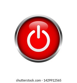 On Off Power Icon Energy Switch Stock Vector (Royalty Free) 1429912565 ...