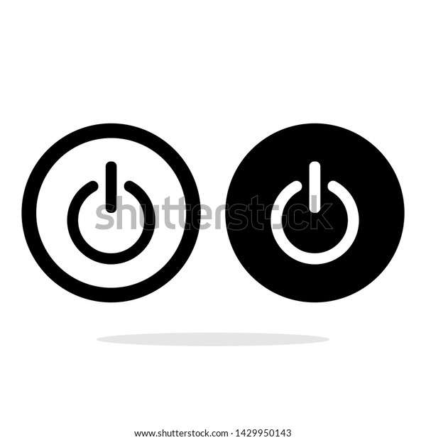 on off power icon energy switch stock vector royalty free 1429950143 shutterstock