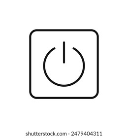 On Off Power Icon Ideal for Electronics and Devices