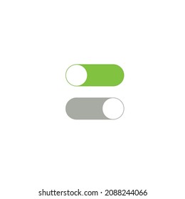 on off switch button icon vector file.