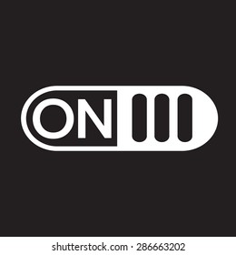 On Off switch button icon