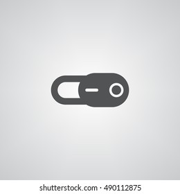 On Off switch icon illustration isolated vector sign symbol
