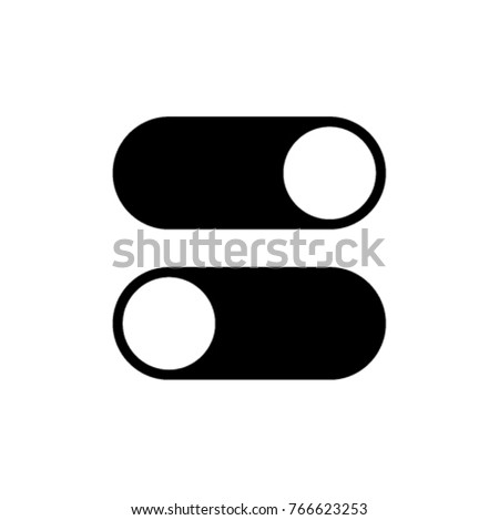 On Off Switch Icon Illustration