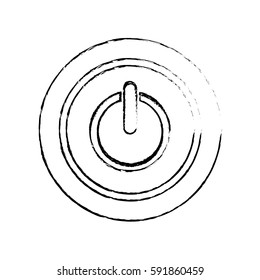 On off switch power icon vector illustration graphic design