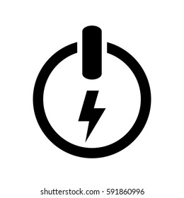 On off switch power icon vector illustration graphic design