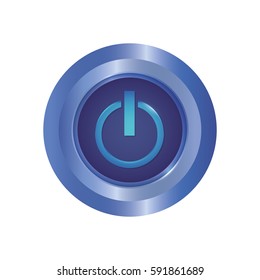 On off switch power icon vector illustration graphic design