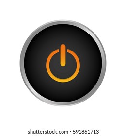 On off switch power icon vector illustration graphic design