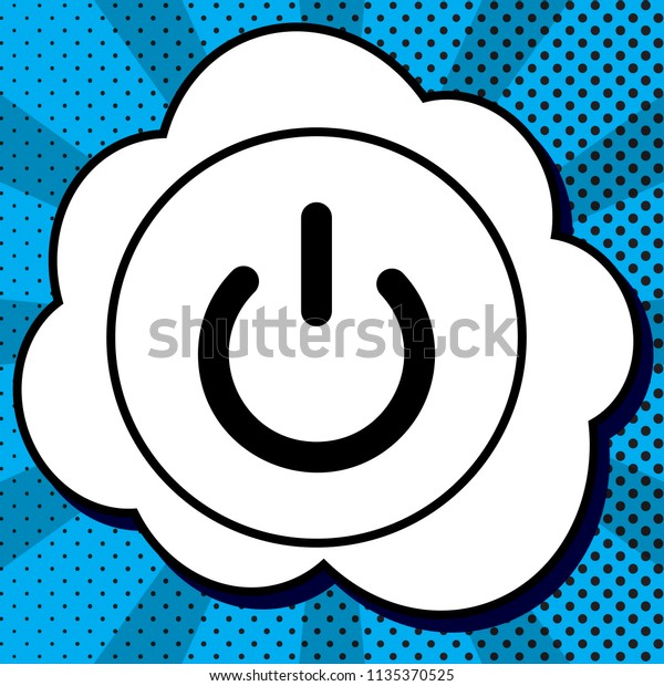 On Off Switch Sign Vector Black Stock Vector (Royalty Free) 1135370525 ...