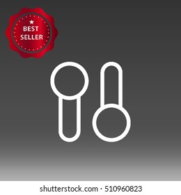 On / Off Switch Vector Icon Illustration