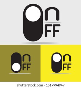  On Off Switches vector icon