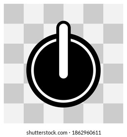 On and Off Toggle Buttons, vector icon Illustration
