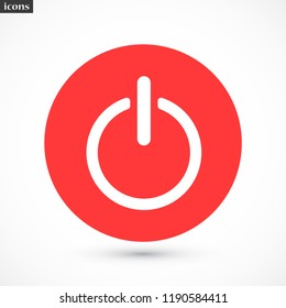 on off vector icon 10 eps